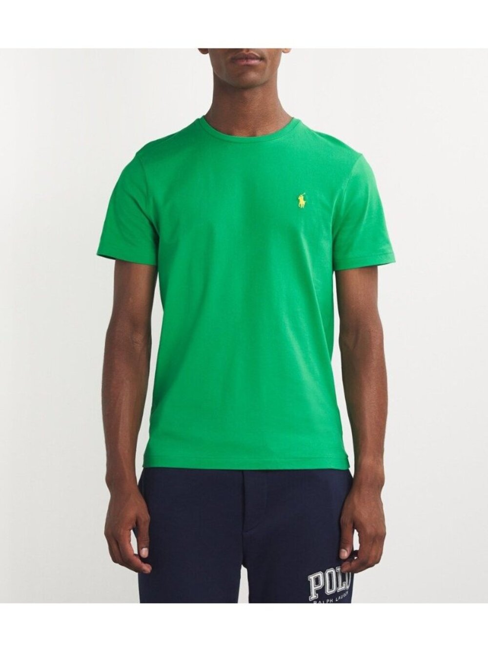 NWT Polo Ralph Lauren Polo Pony Motif T Shirt Grass Green Size 4LT